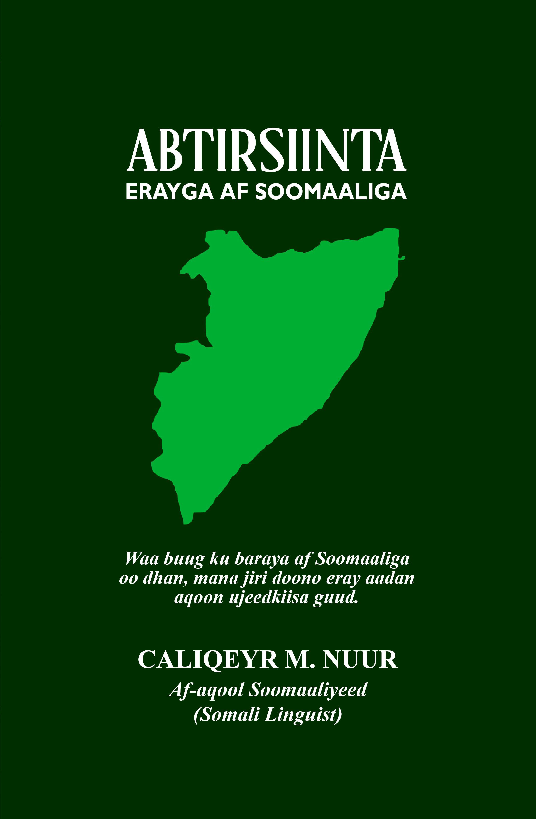 Cover of Abtirsiinta Afka Soomaaliga.